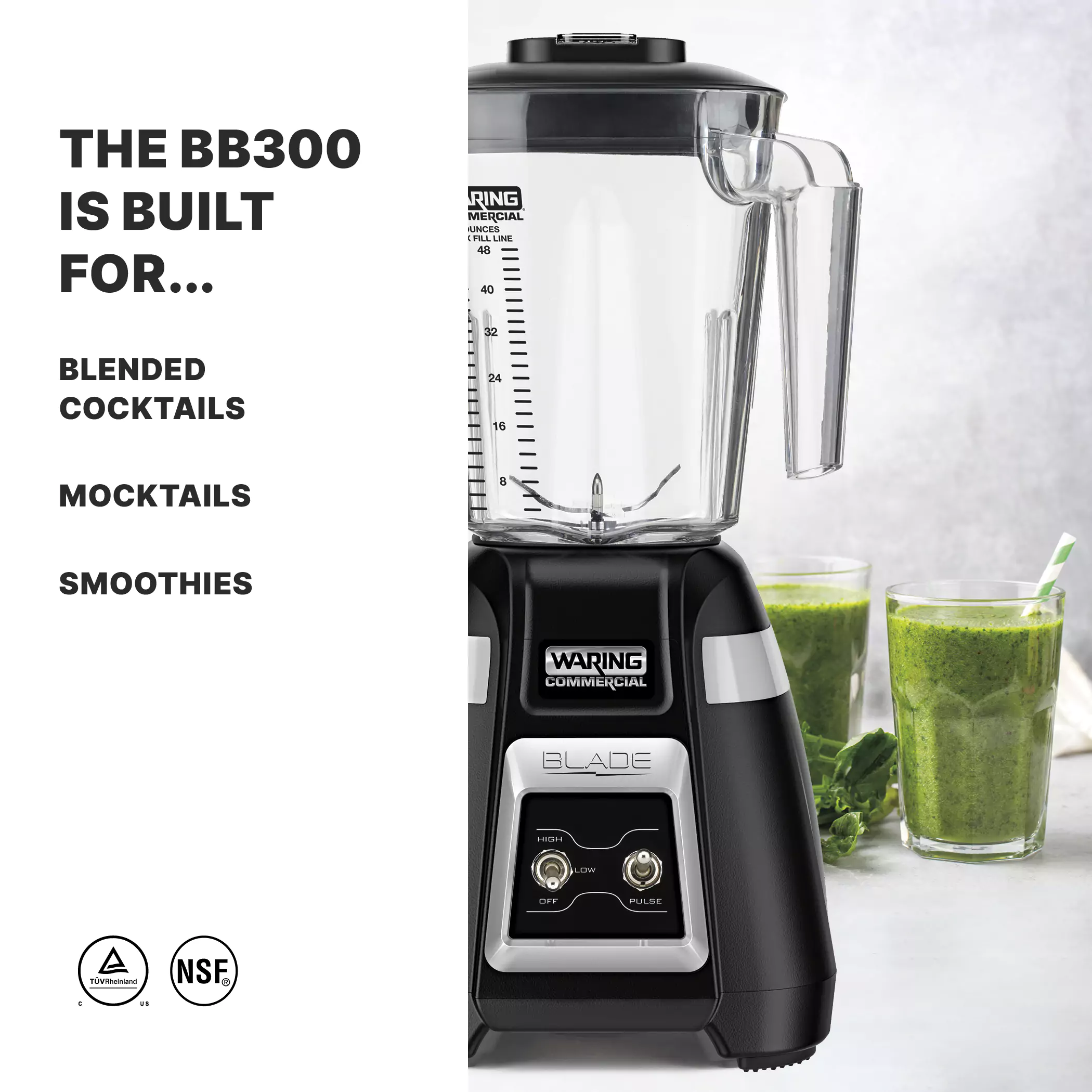 Blade Series Blender | Toggle Switch, 1 HP | Waring